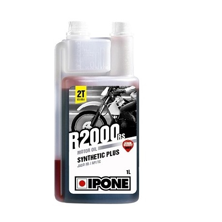 IPONE 2T R2000 RS SEMI-SYNTHESE SENTEUR FRAISE (BIDON 1 LITRE)