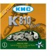 CHAINE VELO KMC BMX K810 KOOL SERIE ARGENT1/2 X 3/32" 110 MAILLONS