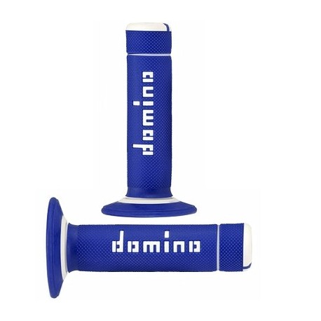 GRIPS DOMINO CROSS BI-COMPOSANTS BLEU/BLANCO