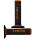 GRIPS DOMINO CROSS BI-COMPOSANTS NEGRO/ORANGE