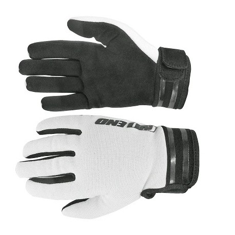 GUANTES CROSS NOEND MX COLOR BLANCOO/NEGRO XS