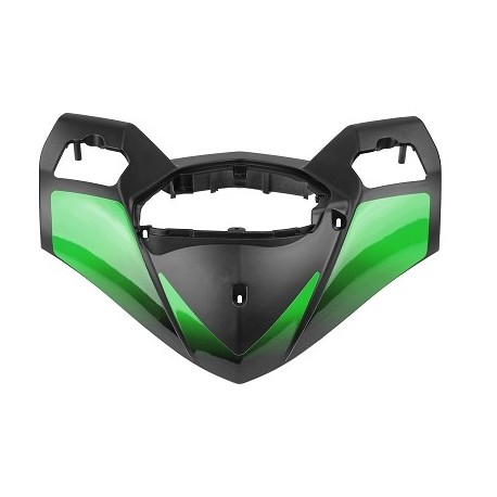 COUVRE GUIDON SUPERIEUR GRIDO NOIR MAT ET VERT