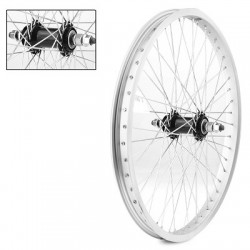 ROUE AVANT 20" BMX ALU 48 RAYONS