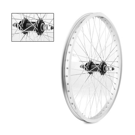 ROUE AVANT 20" BMX ALU 48 RAYONS