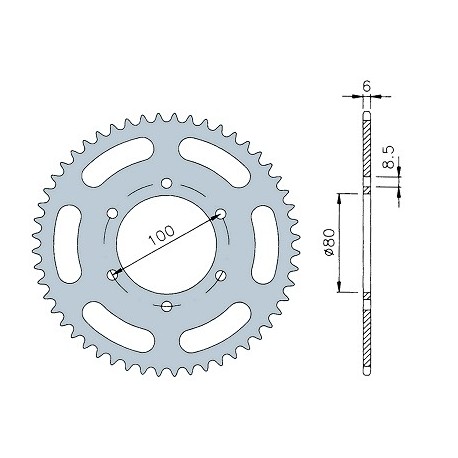 CORONA RIEJU SPIKE 48 DIENTES 420