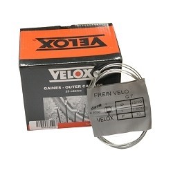 CABLE FREIN VELO VELOX GALVA 1.80M VTT 7X6 (BOITE DE 25)