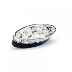 PILOTO TRASERO LEDS CARBONO/BLANCO *