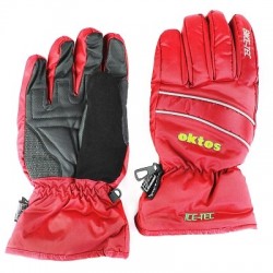 GANTS VELO OKTOS ICETEC ROUGE S