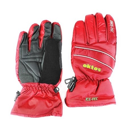 GANTS VELO OKTOS ICETEC ROUGE S