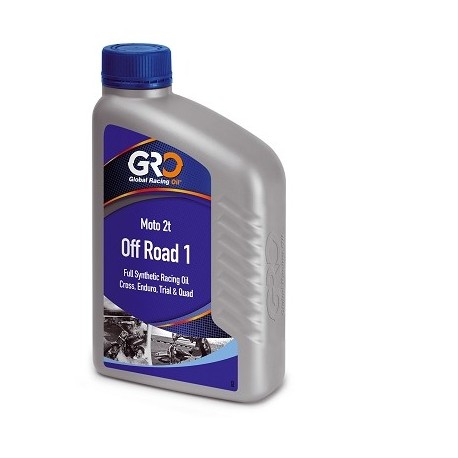 HUILE GLOBAL RACING OIL 2T OFF ROAD-1 100% SYNTHESE (BIDON 1L)