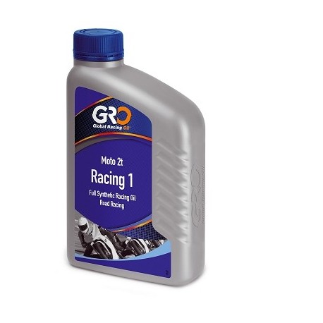 HUILE GLOBAL RACING OIL 2T RACING-1 100% SYNTHESE (BIDON 1L)