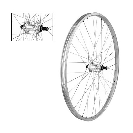 RUEDA TRASERA 26 BICI DE BTT TORNILLOS BLOCAJE (EJE HUECO)