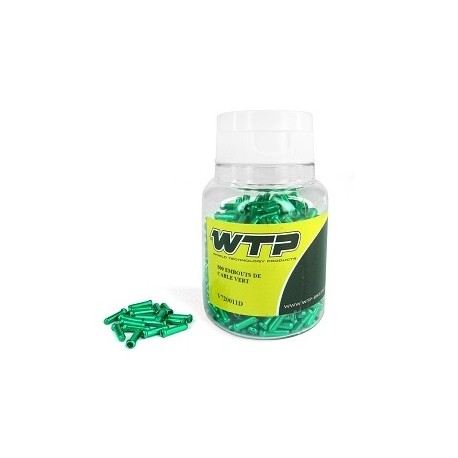 TOPE CABLE WTP VERDE (CAJA DE 500)