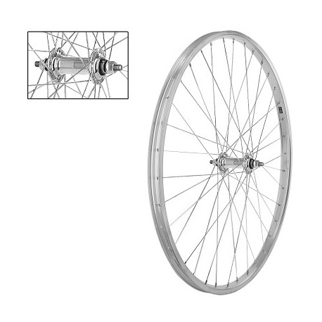 RUEDA DELANTERA 26 EJE LLENO