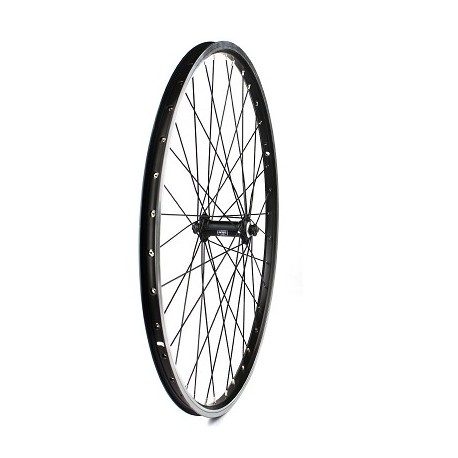 ROUE AVANT 26" VTT MACH1 MOYEU SHIMANO DOUBLE PAROI ALU BLOCAGE NOIRE