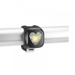 LUZ TRASERA KNOG BLINDER 1 FORMA CORAZON 1 LED NEGRO