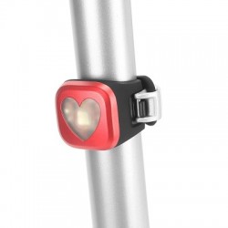 LUZ TRASERA KNOG BLINDER 1 FORMA CORAZON 1 LED ROJO