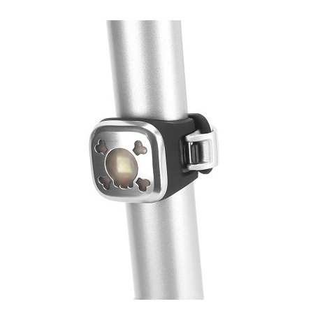 LUZ TRASERA KNOG BLINDER 1 FORMA CRANE 1 LED CROMADO