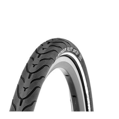 PNEU 700 X 32 MICHELIN PILOT SPORT NOIR BANDE REFLECHISSANTE ( PRIX NET )