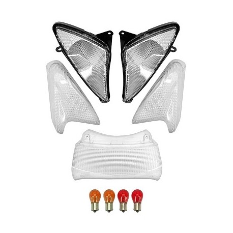 KIT DE 5 TULIPAS INTER+PILOTO TRAS YAM TMAX