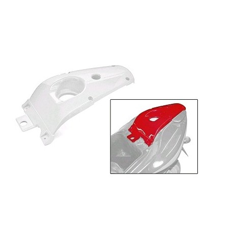 TAPA ASIENTO GASOLINA NITRO/AEROX BLANCO