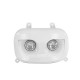 MASCARA DOBLE OPTIC LEDS GLASS BOOST04 BLANCA