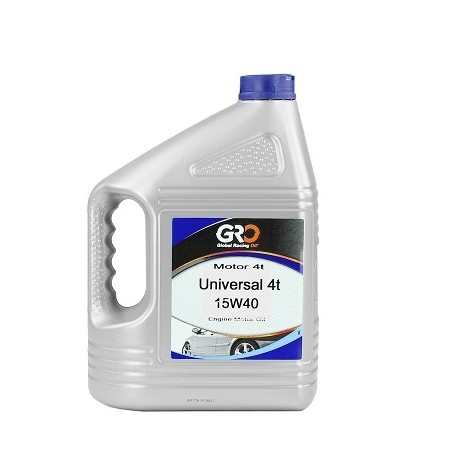 HUILE GLOBAL RACING OIL UNIVERSAL 4T 15W40 MULTIGRADE (BIDON 5L)