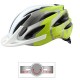 CASQUE VELO IN MOLD OKTOS ADULTE VERT POMME / BLANC TAILLE 54/58