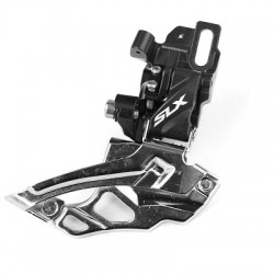 DERAILLEUR AVANT VTT SHIMANO SLX 10V DOUBLE PLATEAUX DIRECT MOUNT TIRAGE HAUT ET BAS