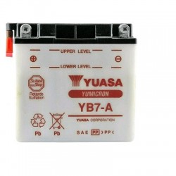 BATERIA YUASA YB7-A 12V-8A ELYSEO/ELYSTAR 125