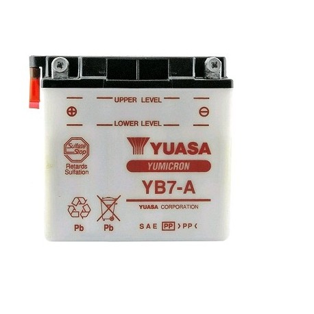 BATERIA YUASA YB7-A 12V-8A ELYSEO/ELYSTAR 125