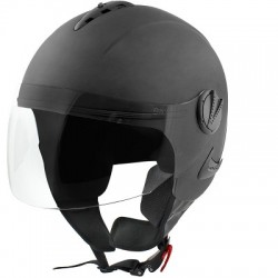 CASCO 1/2 JET ALT-1 URBAN NEGRO MAT XS