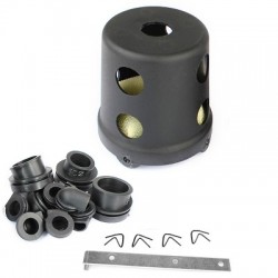 FILTRO AIRE MARCHALD AIRBOX 28-36MM L 130MM 9 PIPES