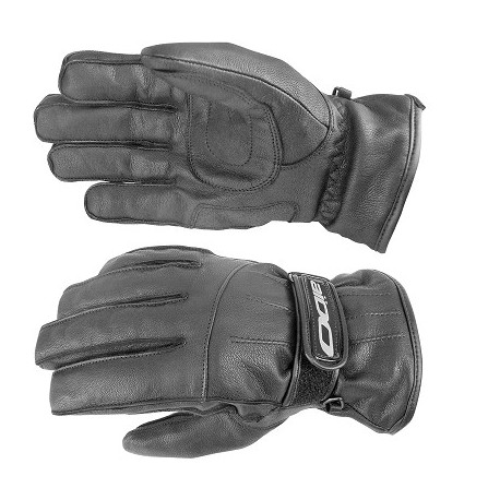 GUANTES SCOOT AIDO A200 INVIERNO CUERO NEGRO XL (SELLADO AGUA Y FRIO)