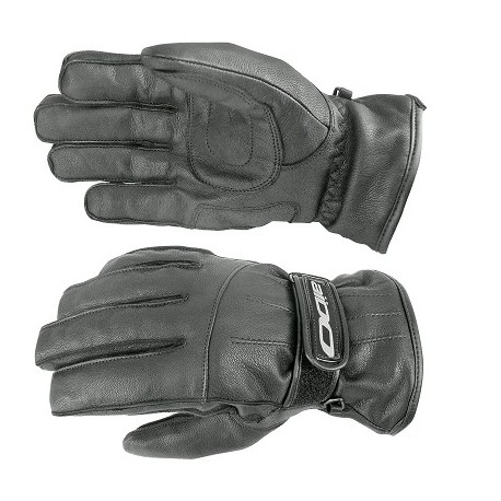 GUANTES SCOOT AIDO A200 INVIERNO CUERO NEGRO XXL (SELLADO AGUA Y FRIO)