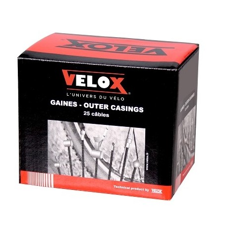 CABLE DERAILLEUR VELO VELOX GALVA 1.80M (BOITE DE 25)