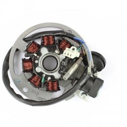 STATOR COMPLETO STRIKE GRIDO ROMA 2TIEMPOS OTTO ET SCOOT CHINO 2T 50CC GY6 1PE40QMB