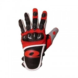 GUANTES OKTOS CROSS CARBONIO• LUVAS TÉCNICAS DE DEDOS COMPLETOS FEITAS DEMATERIAL SPANTEX Y CARBONIO POR LA MUÑECA• PROTEÇÃO ADI