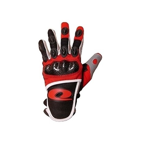 GUANTES OKTOS CROSS CARBONIO• LUVAS TÉCNICAS DE DEDOS COMPLETOS FEITAS DEMATERIAL SPANTEX Y CARBONIO POR LA MUÑECA• PROTEÇÃO ADI