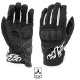 GLOVES GTR IMPACT COQUES BLACK/WHITE M (CE)