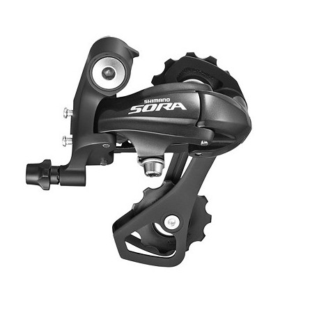 DERAILLEUR ARR SORA 9V. CHAPE MOYENNE SORA