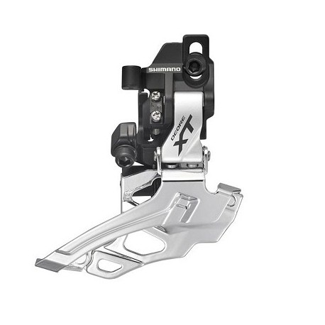 DERAILLEUR AVANT VTT SHIMANO DEORE XT 10V DOUBLE PLATEAU DIRECT MOUNT TIRAGE HAUT ET BAS