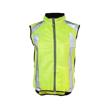 CHALECO VELO WOWOW SIN MANGAS FLUO HOT160 TALLA S