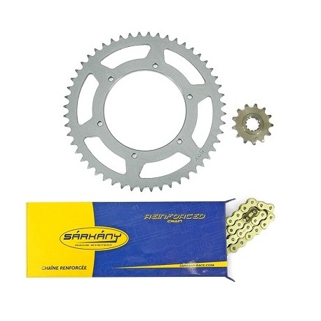 KIT CADENA PEUGEOT XR6 13X52 420