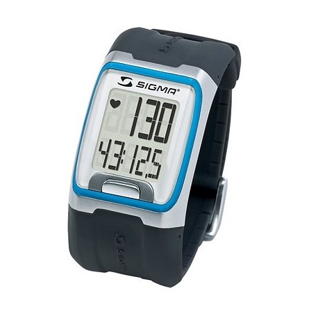 MONTRE CARDIOFREQUENCEMETRE SIGMA PC 3.11 NOIR-BLEU AVEC CEINTURE