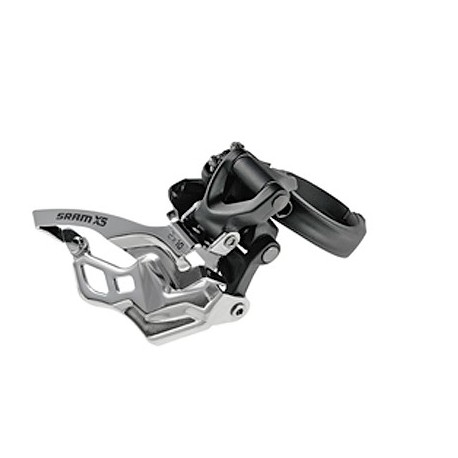 DERAILLEUR AVANT VTT SRAM X5 3X9 TIRAGE HAUT/BAS COLIER HAUT 31.8/34.9