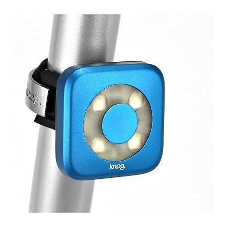 LUZ TRASERA KNOG BLINDER 4 FORMA CIRCULO 4 LED AZUL