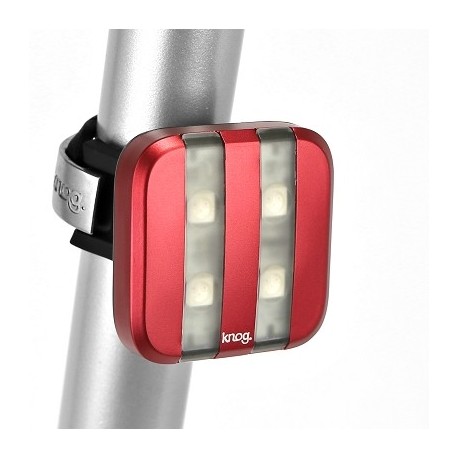 LUZ TRASERA KNOG BLINDER 4 FORMA LIGNE 4 LED ROJO