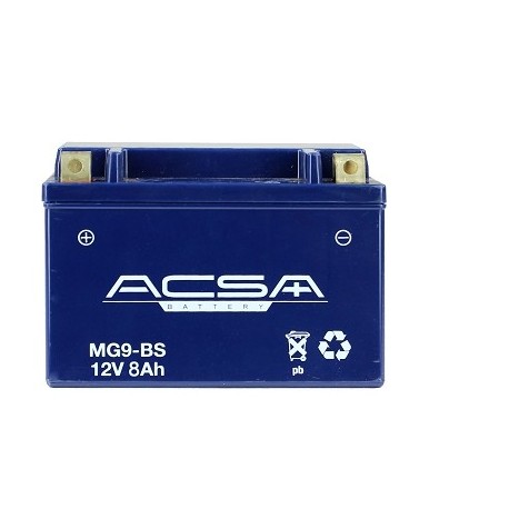 BATERIA ACSA GEL MG9-BS BSYTX9-BS 12V-8A