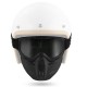 MOTO GOGGLES NOEND + FACE PROTECTOR (CLEAR LENS)